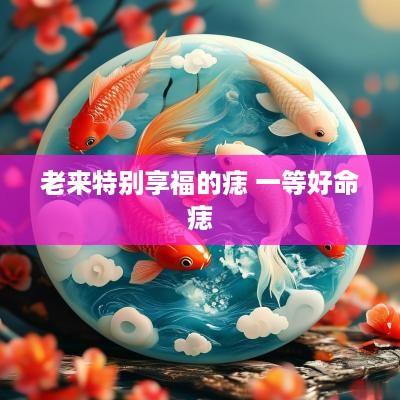 老来特别享福的痣 一等好命痣