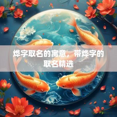 烨字取名的寓意，带烨字的取名精选