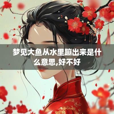 梦见大鱼从水里蹦出来是什么意思,好不好