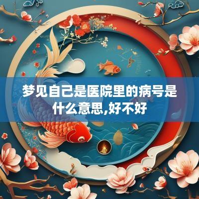 梦见自己是医院里的病号是什么意思,好不好