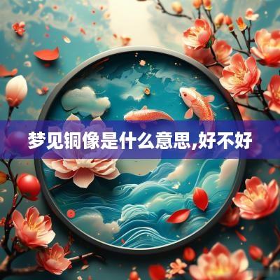梦见铜像是什么意思,好不好