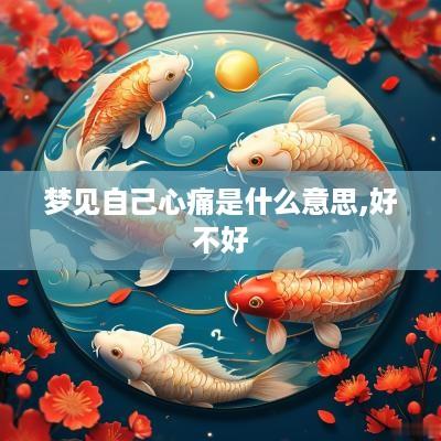 梦见自己心痛是什么意思,好不好