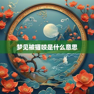梦见被猫咬是什么意思