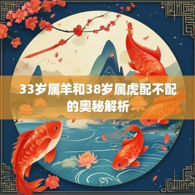 33岁属羊和38岁属虎配不配的奥秘解析