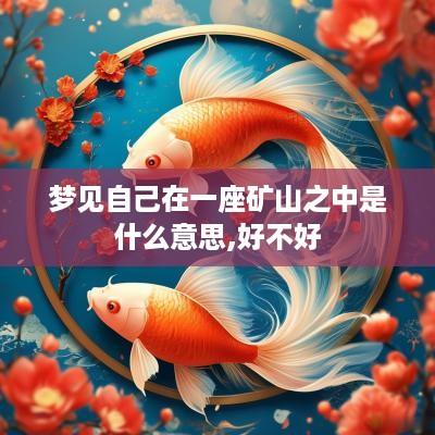 梦见自己在一座矿山之中是什么意思,好不好