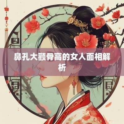 鼻孔大颧骨高的女人面相解析