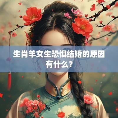 生肖羊女生恐惧结婚的原因有什么？