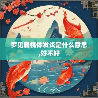 梦见扁桃体发炎是什么意思,好不好