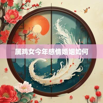 属鸡女今年感情婚姻如何