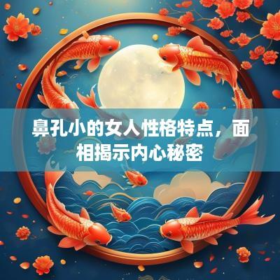 鼻孔小的女人性格特点，面相揭示内心秘密