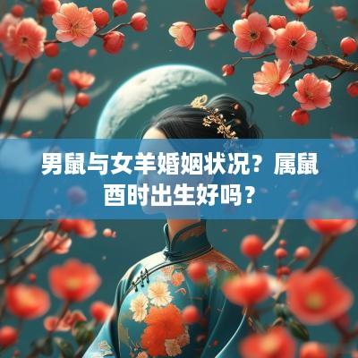 男鼠与女羊婚姻状况？属鼠酉时出生好吗？