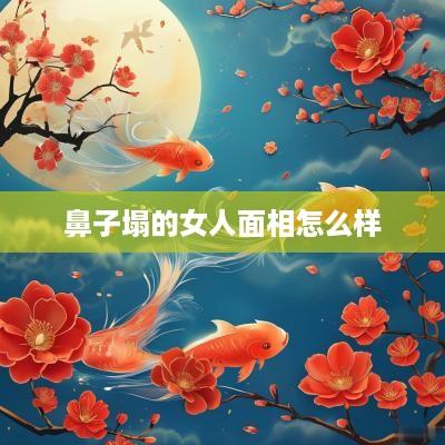 鼻子塌的女人面相怎么样
