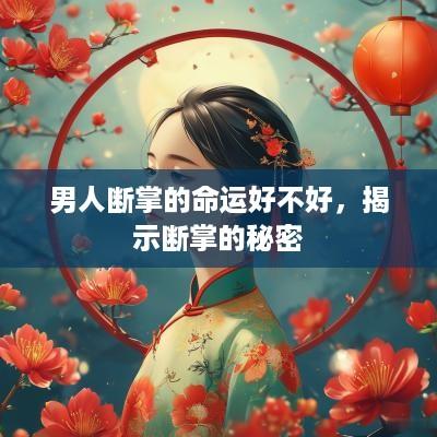 男人断掌的命运好不好，揭示断掌的秘密