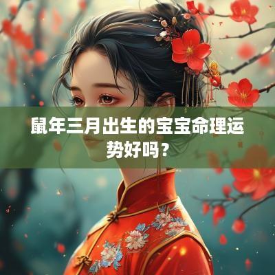 蛇年三月出生的宝宝命理运势好吗？
