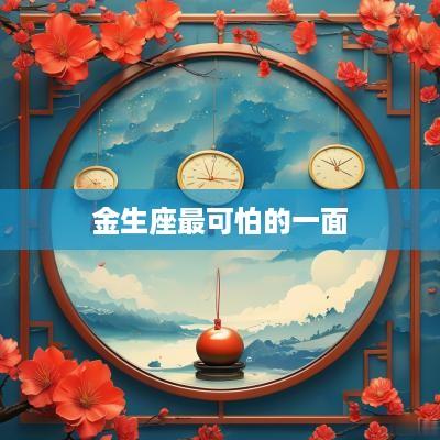 金生座最可怕的一面