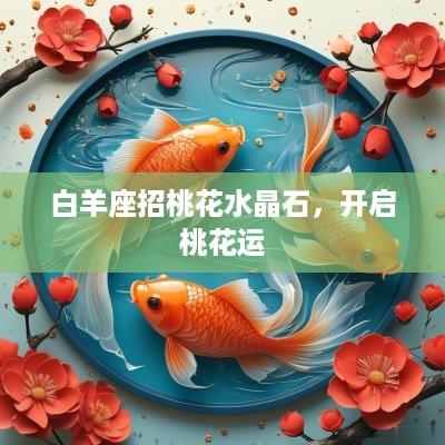 白羊座招桃花水晶石，开启桃花运