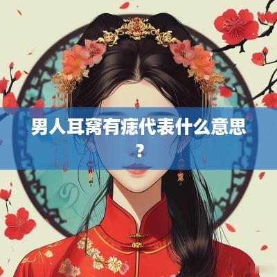 男人耳窝有痣代表什么意思？