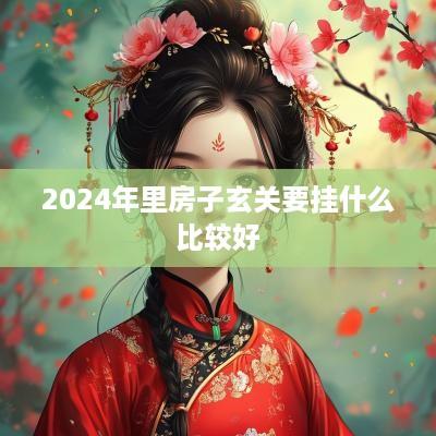 2025年里房子玄关要挂什么比较好