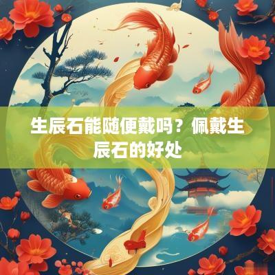 生辰石能随便戴吗？佩戴生辰石的好处