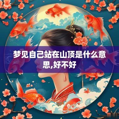 梦见自己站在山顶是什么意思,好不好
