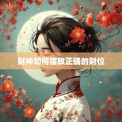 财神如何摆放正确的财位