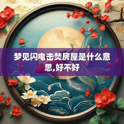 梦见闪电击焚房屋是什么意思,好不好