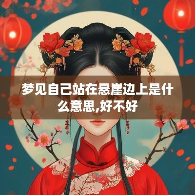 梦见自己站在悬崖边上是什么意思,好不好