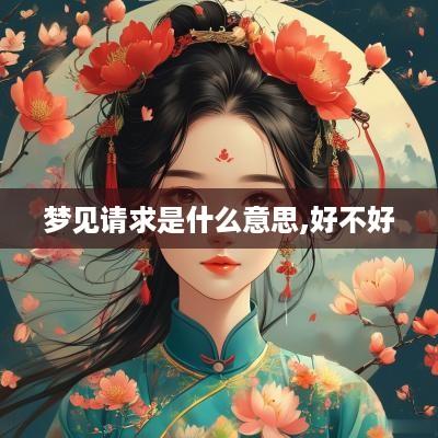 梦见请求是什么意思,好不好