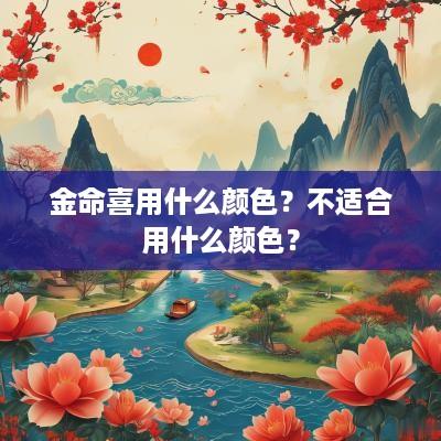 金命喜用什么颜色？不适合用什么颜色？