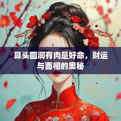 鼻头圆润有肉是好命，财运与面相的奥秘