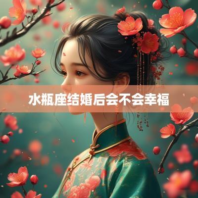 水瓶座结婚后会不会幸福