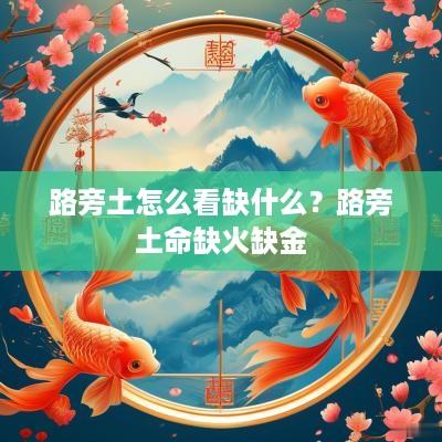 路旁土怎么看缺什么？路旁土命缺火缺金