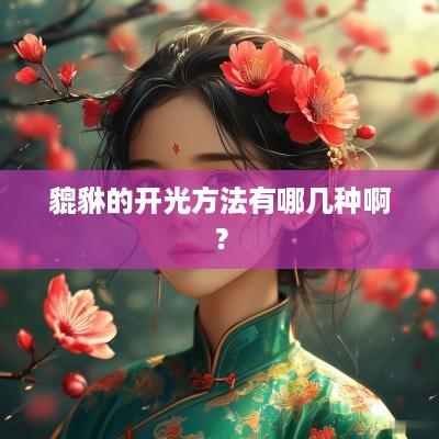 貔貅的开光方法有哪几种啊？