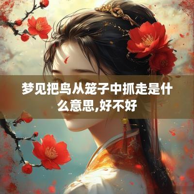 梦见把鸟从笼子中抓走是什么意思,好不好