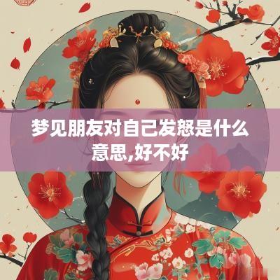 梦见朋友对自己发怒是什么意思,好不好