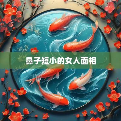 鼻子短小的女人面相