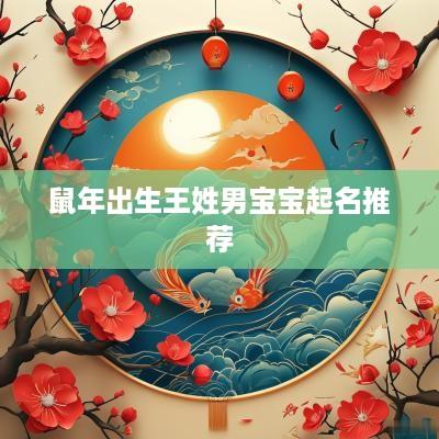 蛇年出生王姓男宝宝起名推荐