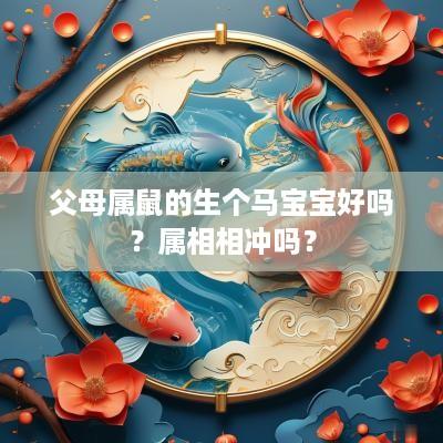 父母属鼠的生个马宝宝好吗？属相相冲吗？