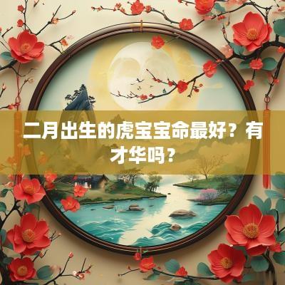 二月出生的虎宝宝命最好？有才华吗？