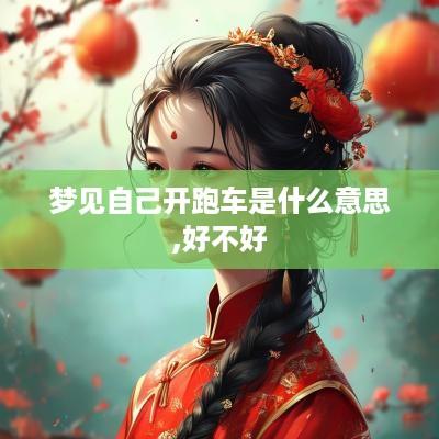梦见自己开跑车是什么意思,好不好
