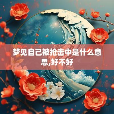 梦见自己被抢击中是什么意思,好不好