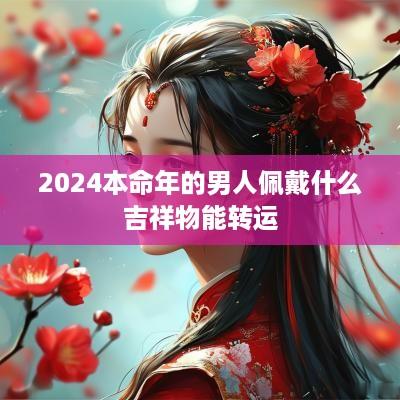 2025本命年的男人佩戴什么吉祥物能转运