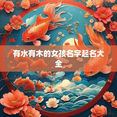 有水有木的女孩名字起名大全