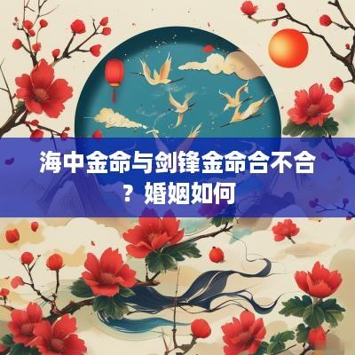 海中金命与剑锋金命合不合？婚姻如何
