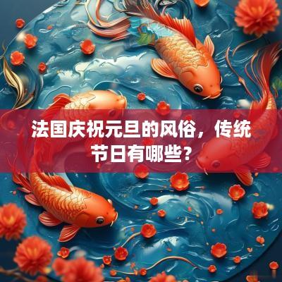 法国庆祝元旦的风俗，传统节日有哪些？