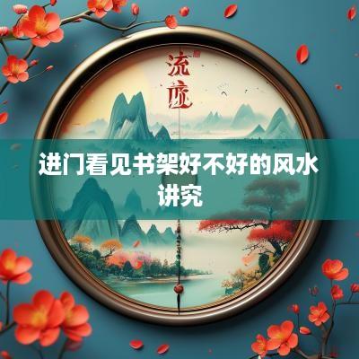 进门看见书架好不好的风水讲究