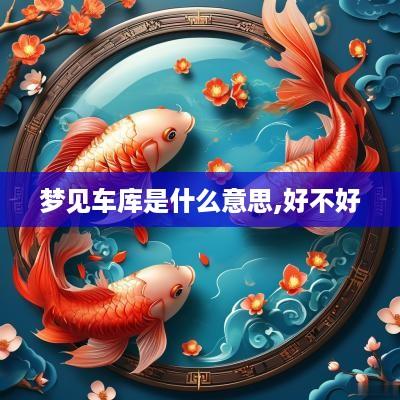 梦见车库是什么意思,好不好