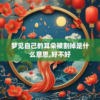 梦见自己的耳朵被割掉是什么意思,好不好