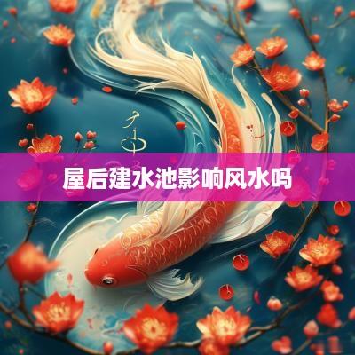 屋后建水池影响风水吗