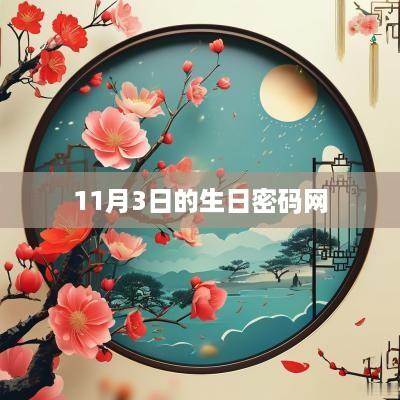 11月3日的生日密码网